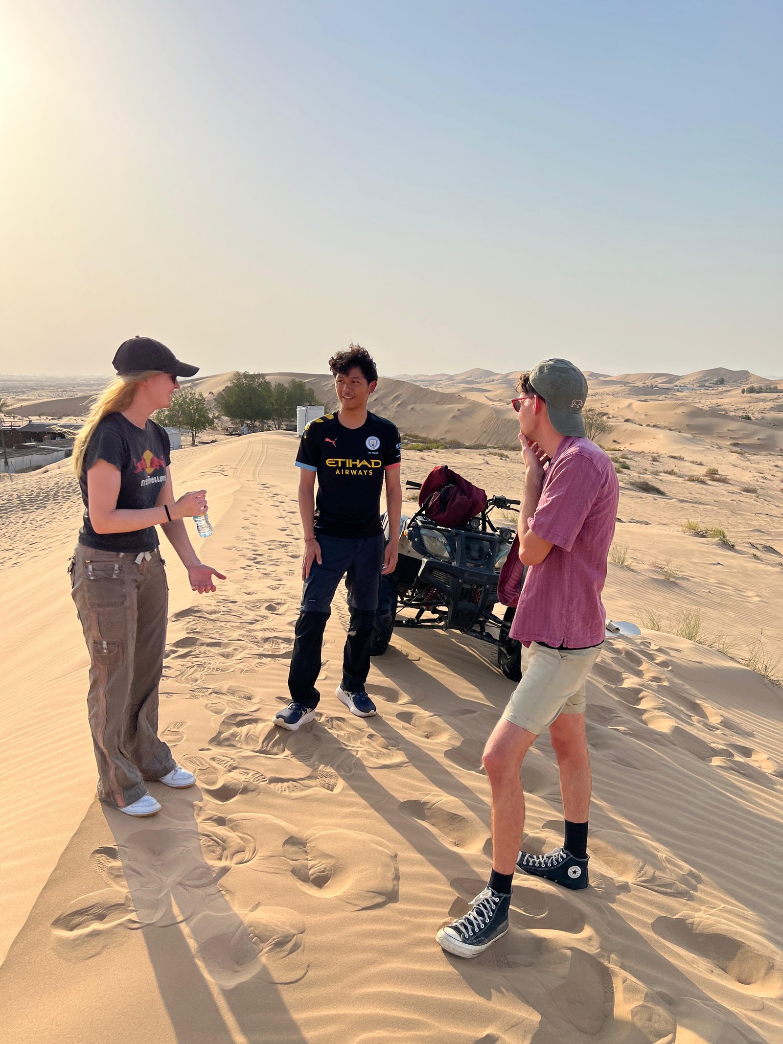 Stars above the Abu Dhabi desert camp